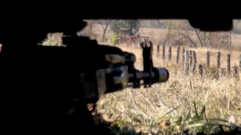 Zpravodaj ČT natáčel na frontové linii u Doněcku