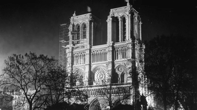 Notre-Dame v roce 1946