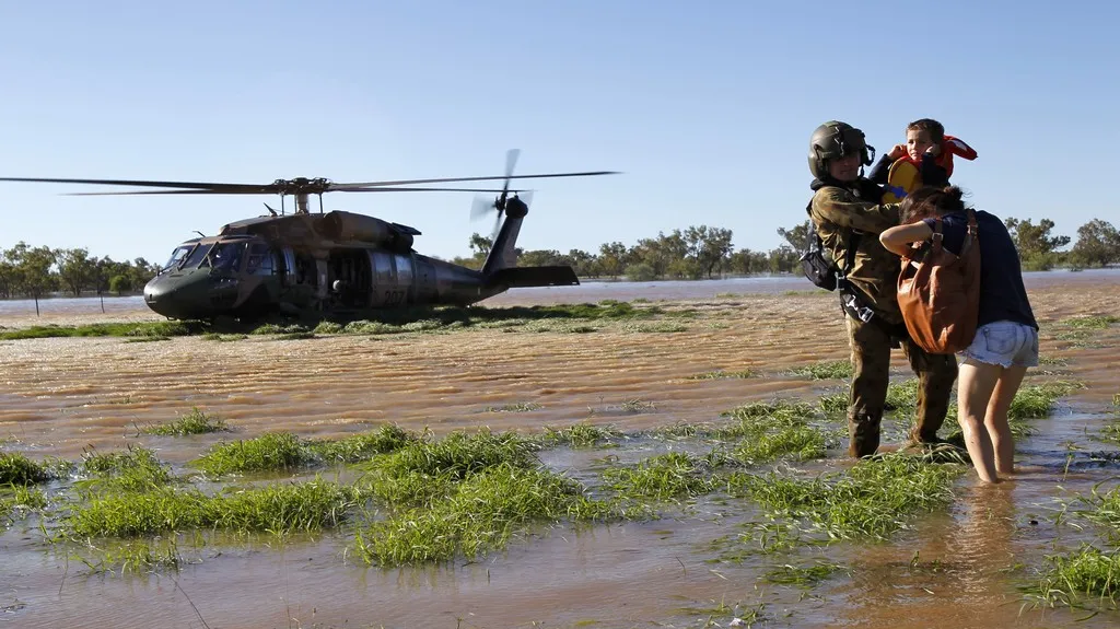 Evakuace v Austrálii