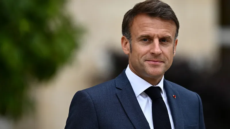 Francouzský prezident Emmanuel Macron