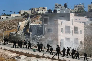 Izrael začal s demolicí palestinských domů u Jeruzaléma. EU připomíná, že postupuje nelegálně