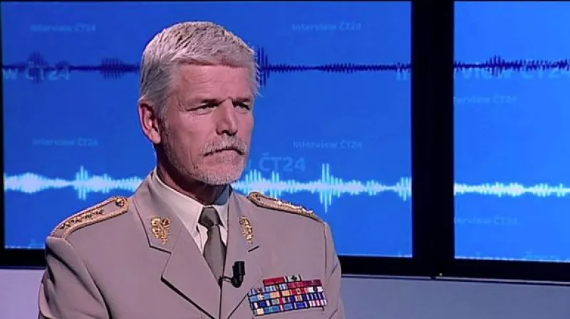 Interview ČT24 s Petrem Pavlem