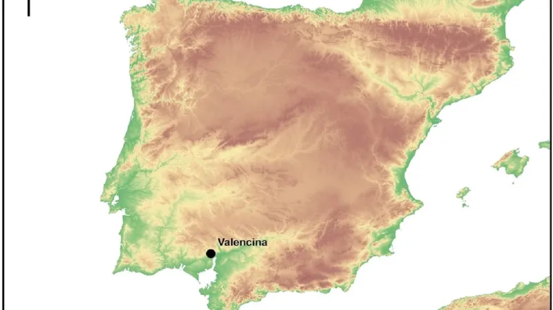 Umístění hrobky Dámy ze slonoviny