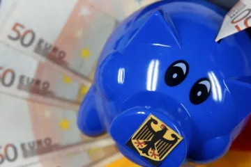 Německý rozpočtový deficit klesl na jedno procento HDP