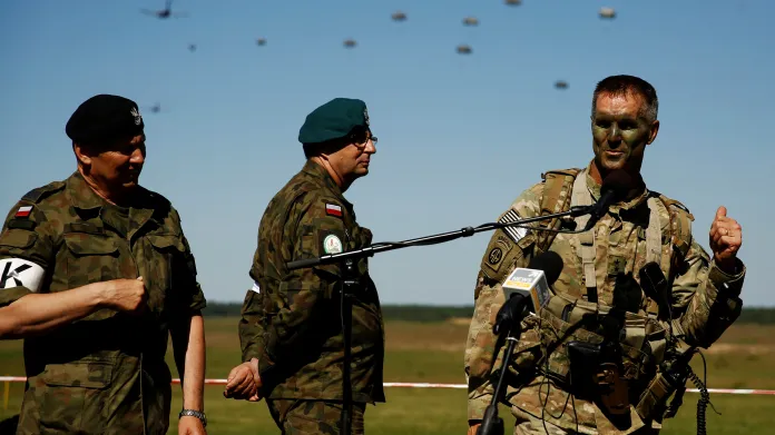 Největší vojenské manévry v Polsku od konce studené války