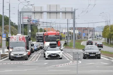 V Plzni se po přestavbě otevřela nejzatíženější křižovatka