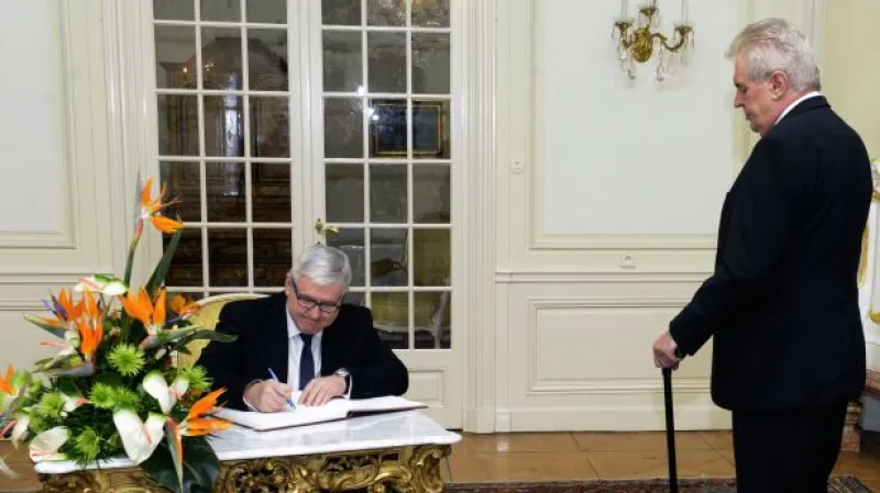 Rusnok: S prezidentem jsme řešili aktuální politickou situaci