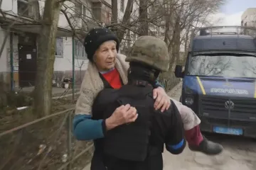 Obyvatelé Severodoněcku se bojí očekávané ruské ofenzivy. Utéct ale spousta z nich nechce