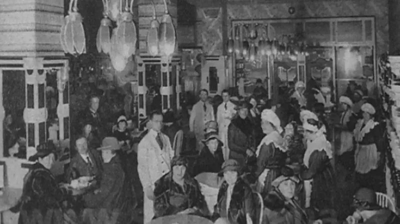 Z cukrárny Köpf a Jäger