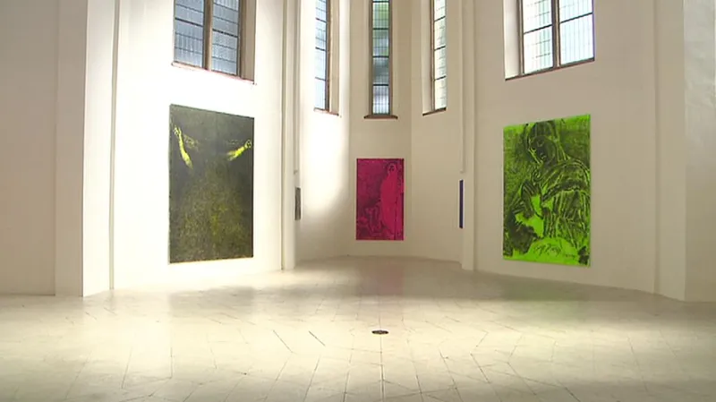 Jiří Georg Dokoupil v Galerii Miro