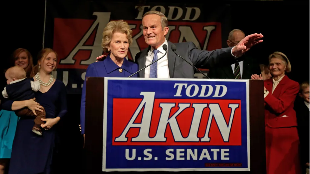 Neúspěšný kandidát do Senátu Todd Akin