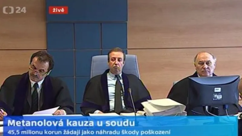 Metanolová kauza- čtení obžaloby