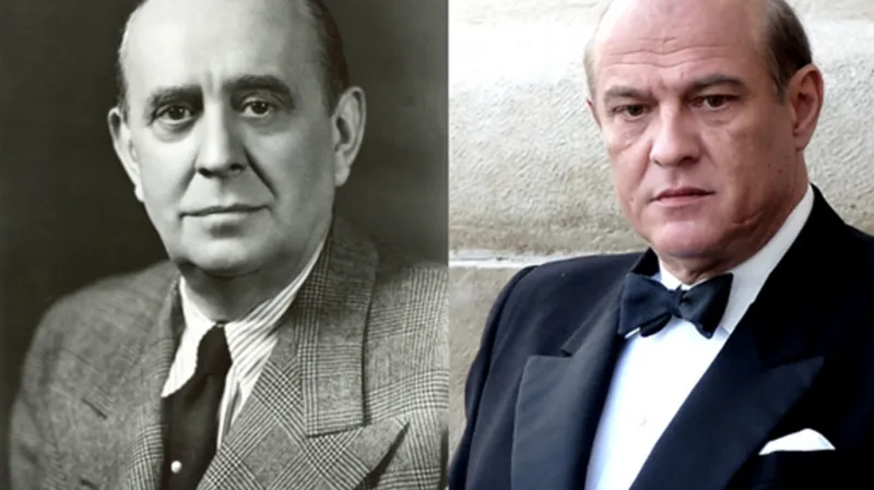 Roman Luknár jako Jan Masaryk ve filmu Toman