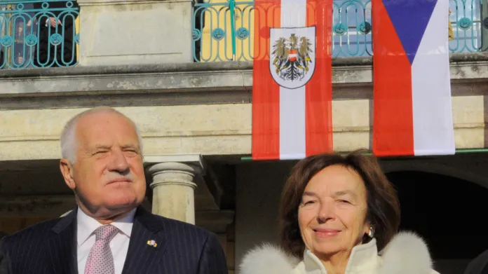 Václav Klaus na návštěvě Rakouska