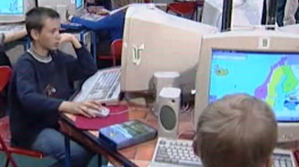 Školáci na internetu