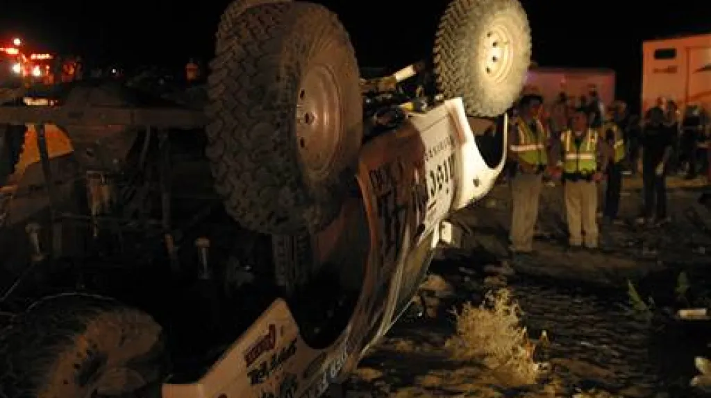 Nehoda v Lucerne Valley