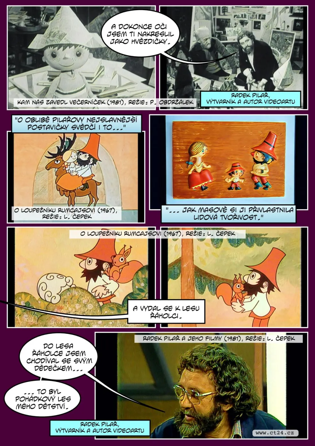 Ilustrátor Rumcajse byl i průkopník videoartu