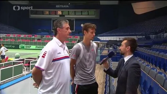 Rozhovor před Davis Cupem: Jaroslav Navrátil a Tomáš Berdych