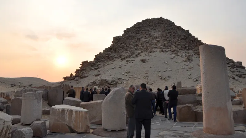 Archeologické naleziště v Abúsíru