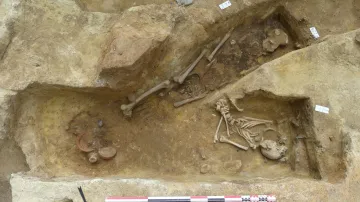 Nově objevená nekropole v Paříži