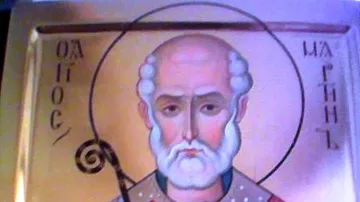 Sv. Martin vyobrazený jako biskup