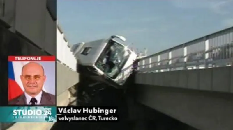 Telefonát českého velvyslance Václava Hubingera