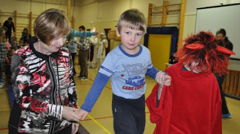 Sokolská oslava v Lounech