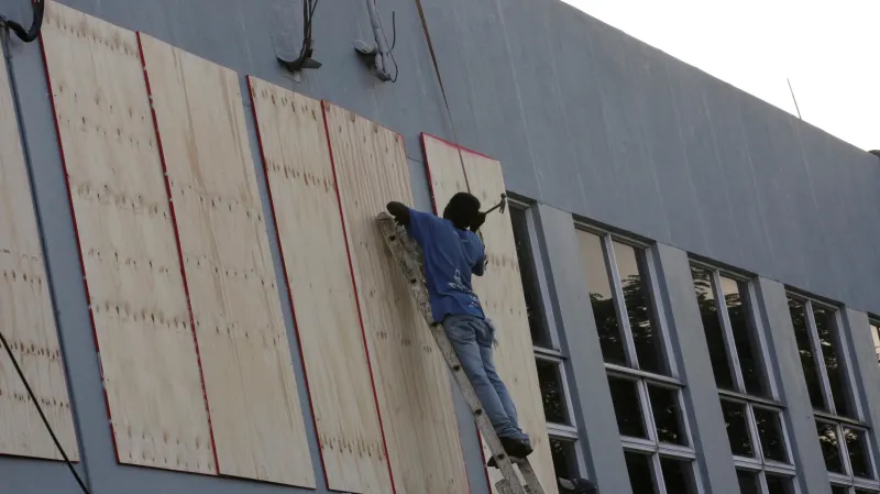 Jamajka před příchodem hurikánu