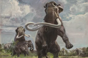 Vinnetou českého umění. Obecní dům vystavuje mamutí dílo malíře Zdeňka Buriana