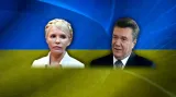 Julija Tymošenková a Viktor Janukovyč