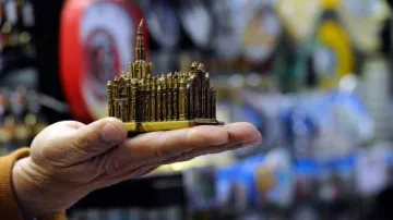 Maketa milánského dómu