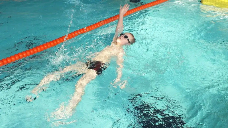 Plavecké závody v Boskovicích