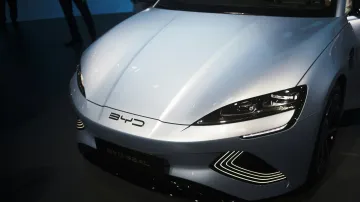 Elektromobil čínské značky BYD