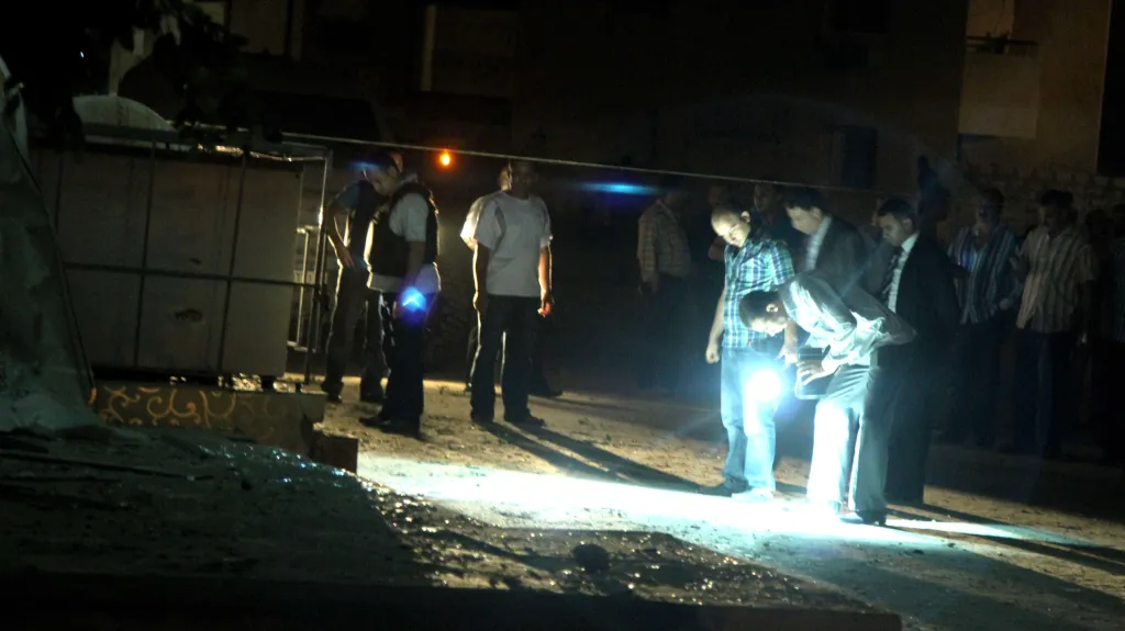 Noční útok na Sinaji