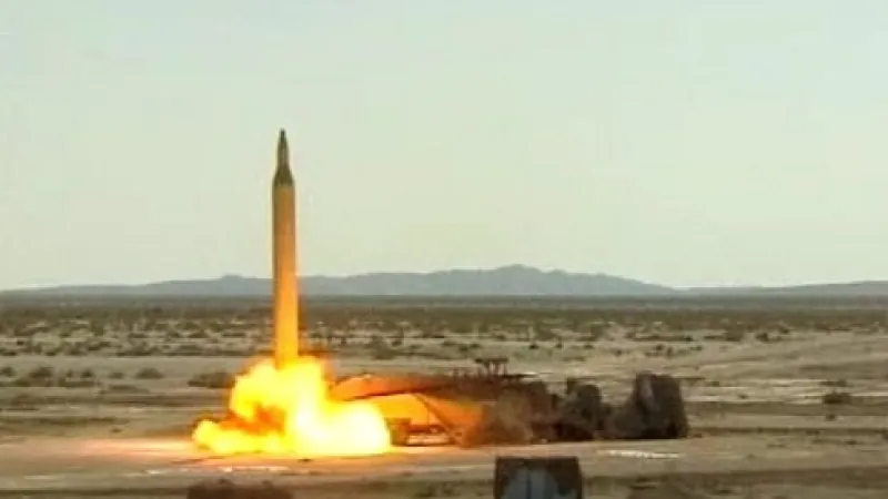 Start íránské rakety Šaháb-3
