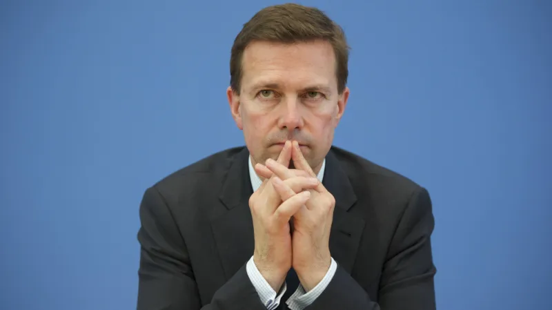 Mluvčí německé spolkové vlády Steffen Seibert