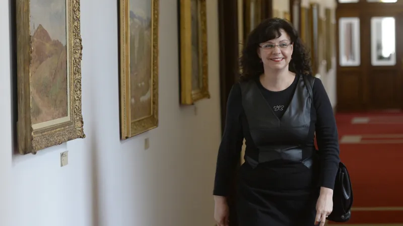 Ministryně práce a sociálních věcí Michaela Marksová (ČSSD)