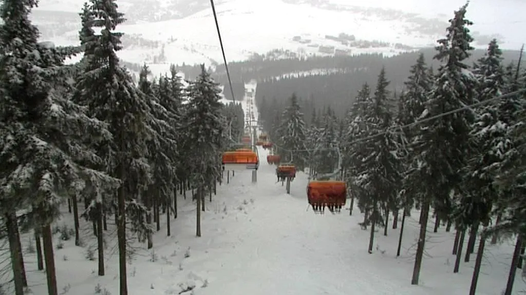 Lanovka na Klínovci