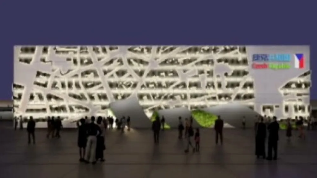 EXPO 2010 - model českého pavilónu