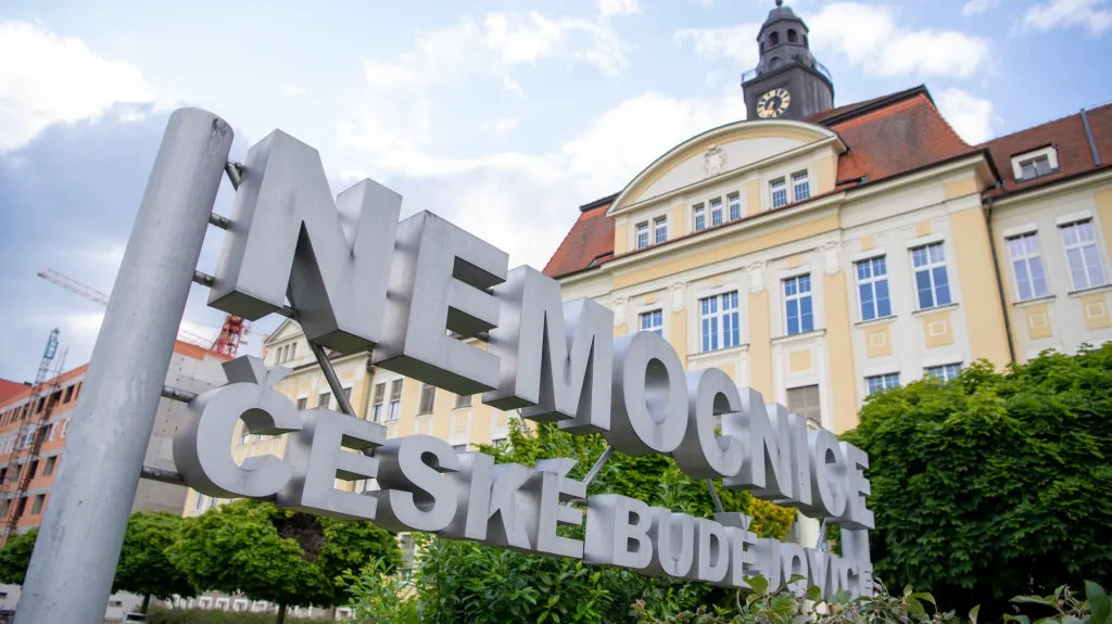 Budova psychiatrie českobudějovické nemocnice