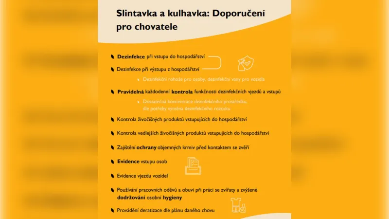 Doporučení pro chovatele