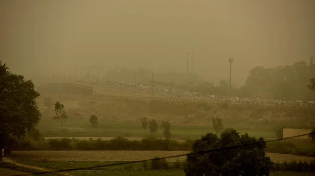 Znečištění v Dillí