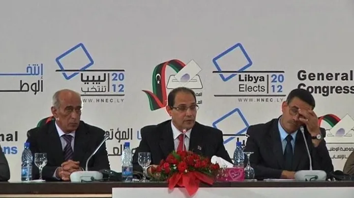 Vyhlášení výsledků libyjských voleb