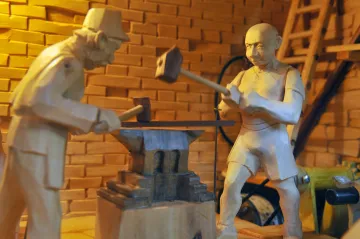 Bruntálský betlém z padesátých let se rozrůstá o řemeslníky