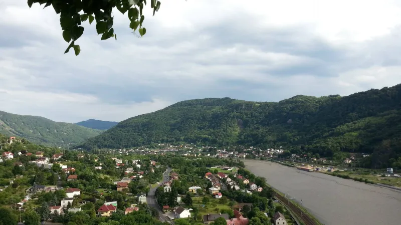 Výhled ze Střekova