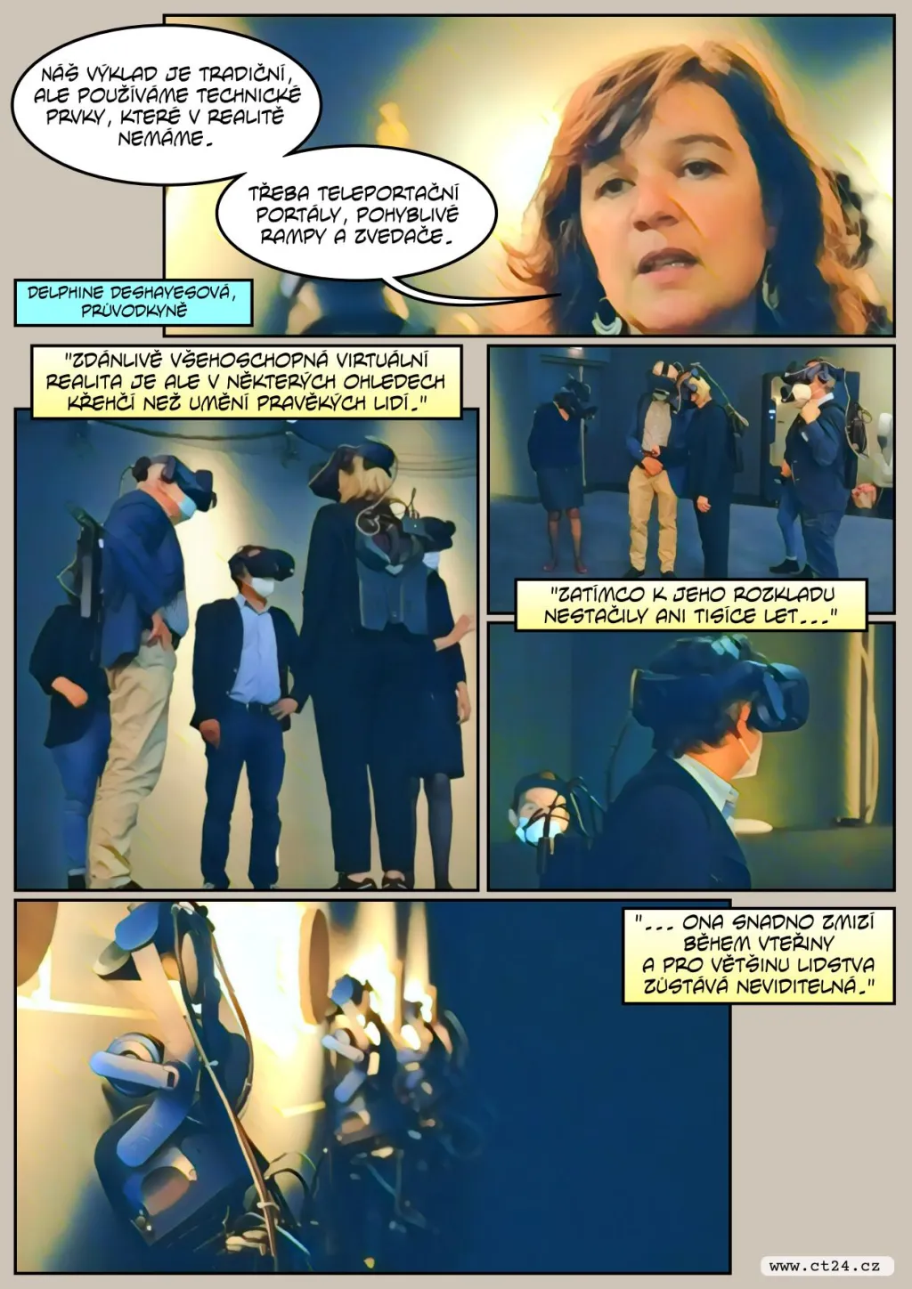 Pravěké malby ve virtuální realitě