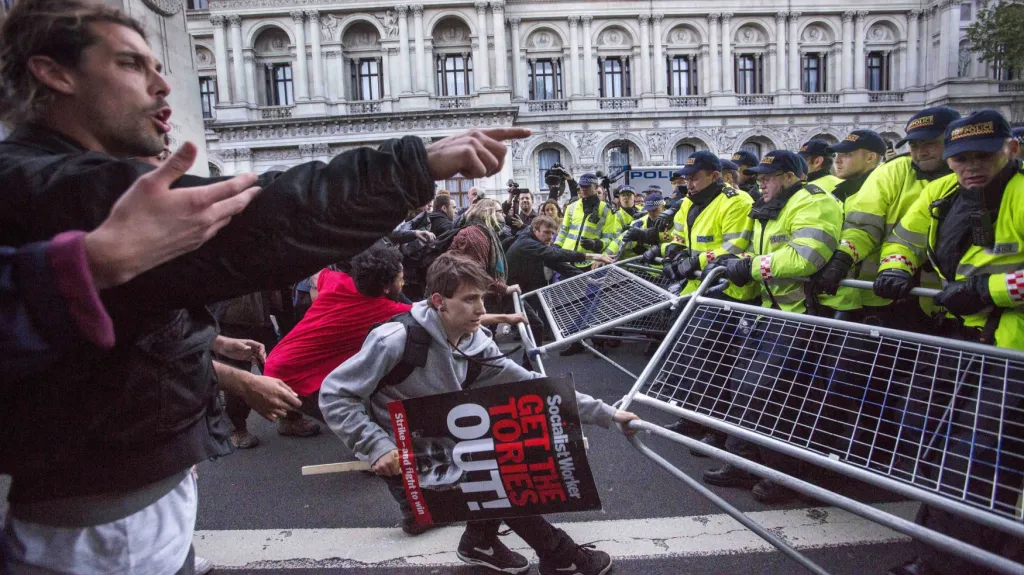 Demonstrace v Londýně