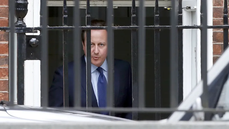Končící britský premiér David Cameron