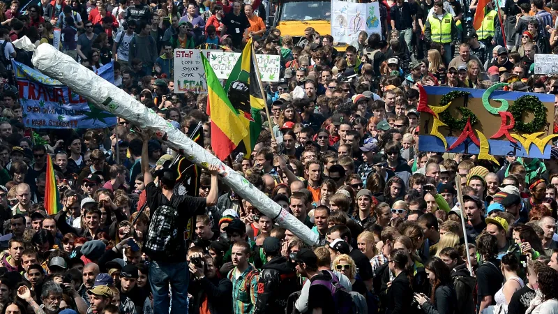 Pochod za legalizaci marihuany