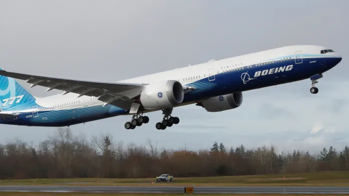 První let Boeingu 777X